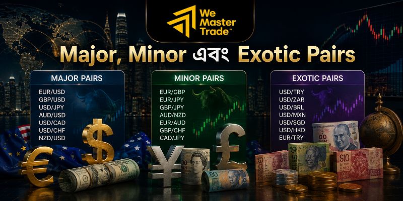 Forex Terms for Beginners: รวมคำศัพท์ Forex ที่มือใหม่ต้องรู้ 2 Major, Minor และ Exotic Pairs