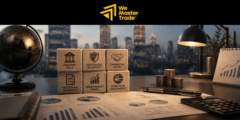 Money Market Instruments: ধরন, উদাহরণ ও কীভাবে কাজ করে 1 Money Market Instruments কী এবং কেন অনেক বিনিয়োগকারী এটি সম্পর্কে জানতে চান?