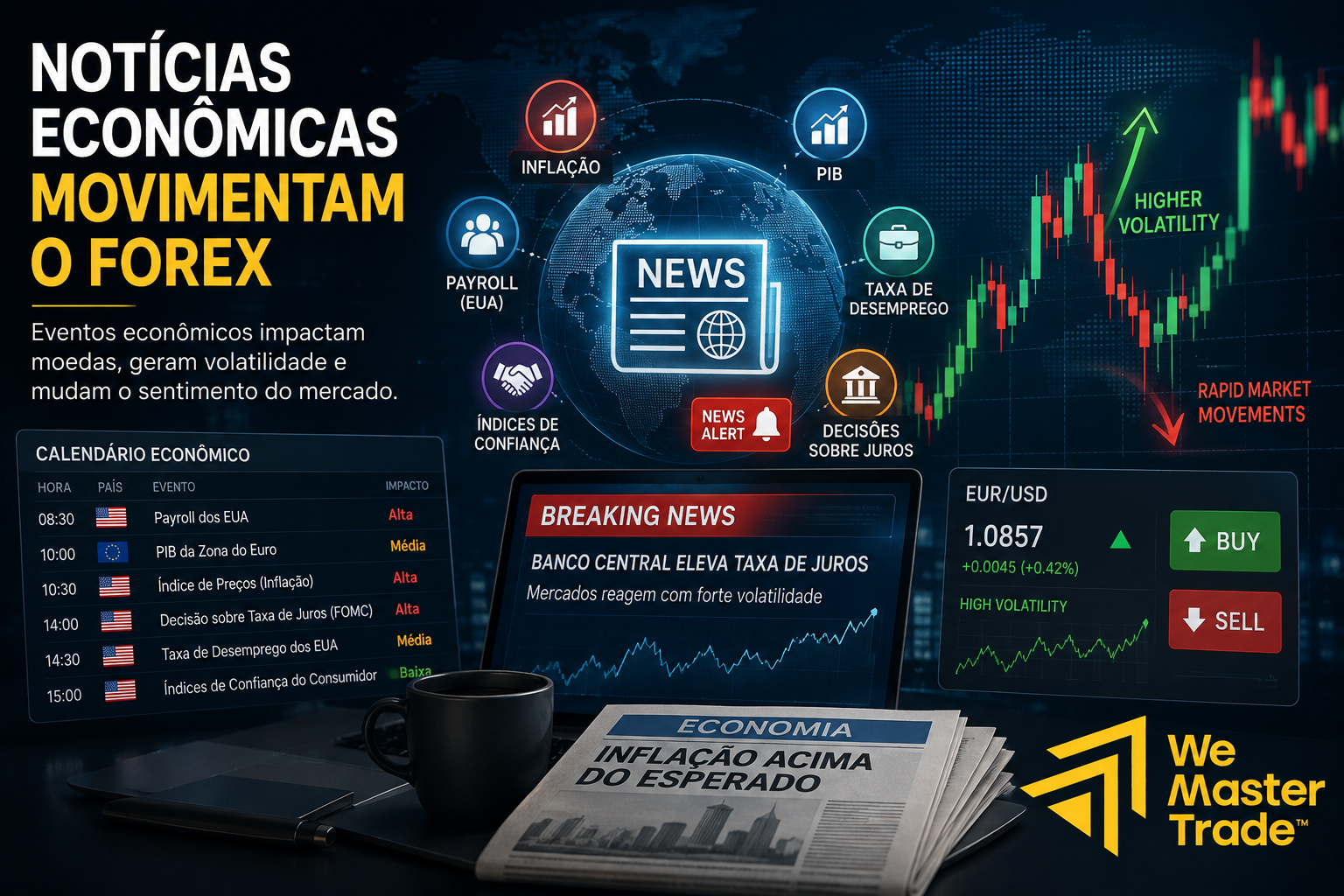 Forex Trading no Brasil: Guia Completo para Iniciantes 1 Notícias econômicas movimentam o Forex