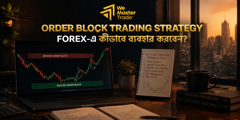 Order Block Strategy: Bangladesh Forex Traders-এর জন্য Smart Money Entry Guide 2 Order Block Trading Strategy Forex-এ কীভাবে ব্যবহার করবেন?
