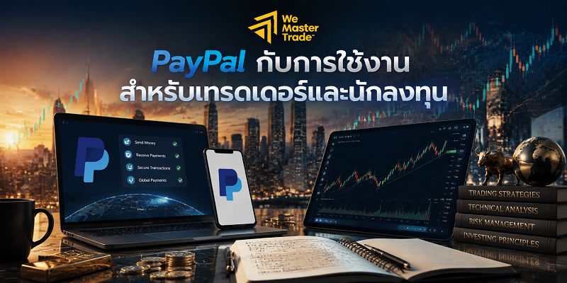 PayPal กับการใช้งานสำหรับเทรดเดอร์และนักลงทุน