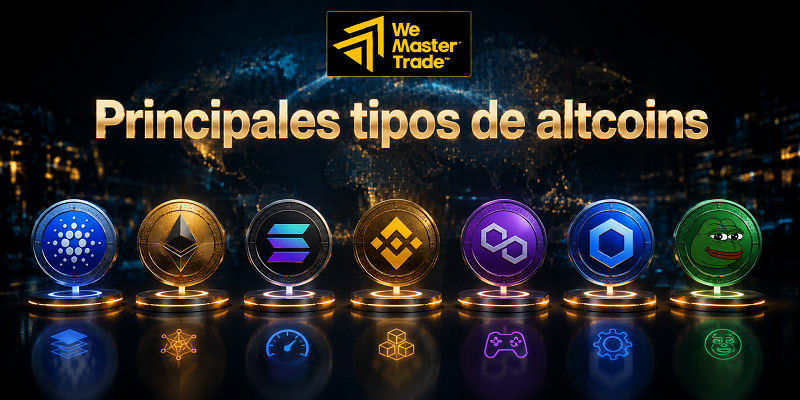Principales tipos de altcoins