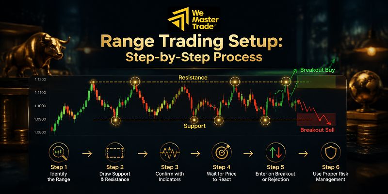 Range Trading Strategy: Forex Range Market এ কীভাবে সফলভাবে Trade করবেন 2 Range Trading Setup: Step-by-Step Process