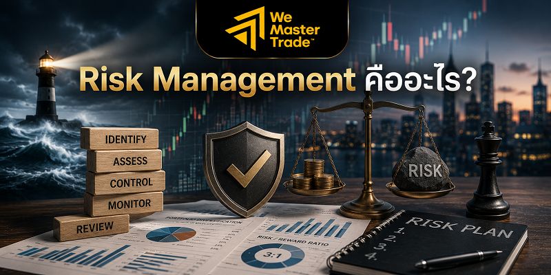 Forex Terms for Beginners: รวมคำศัพท์ Forex ที่มือใหม่ต้องรู้ 6 Risk Management คืออะไร?