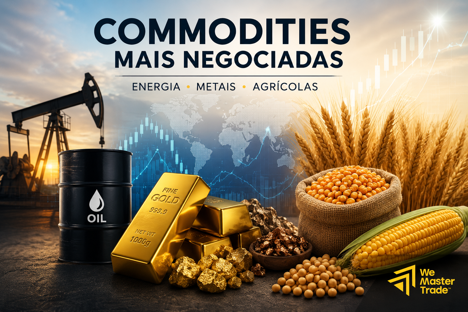 10 Commodities Mais Negociadas: Como Funcionam e Como Negociá-las 1 commodities-mais-negociadas