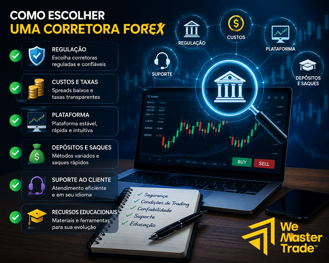 Como Escolher uma Corretora Forex no Brasil: 7 Critérios 1 como escolher uma corretora forex