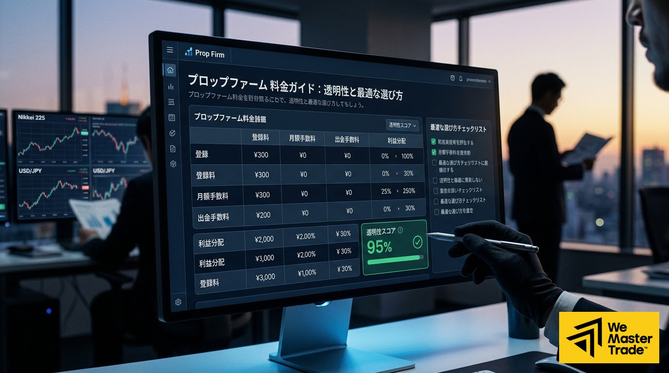 プロップファーム 料金ガイド:透明性と最適な選び方 1 プロップファームの料金体系:知っておくべき主要な費用