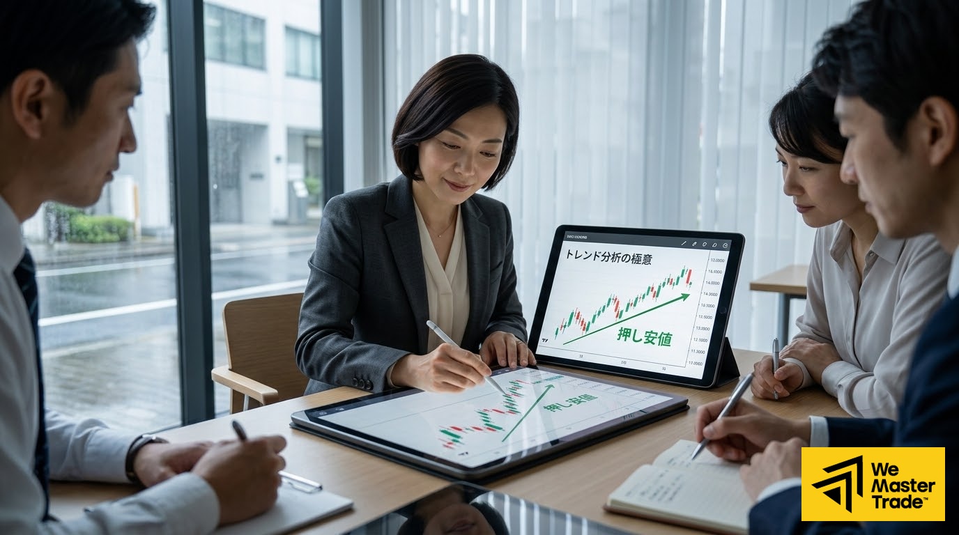 押し安値とは?FXトレンド分析での重要性と活用術 1 押し安値とは?ダウ理論に基づく基本的な定義