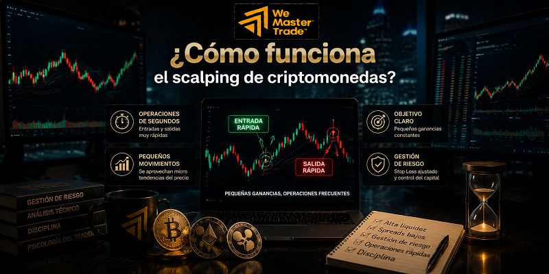 Scalping con criptomonedas: cómo aplicar estrategias de trading a corto plazo 1 ¿Cómo funciona el scalping de criptomonedas?