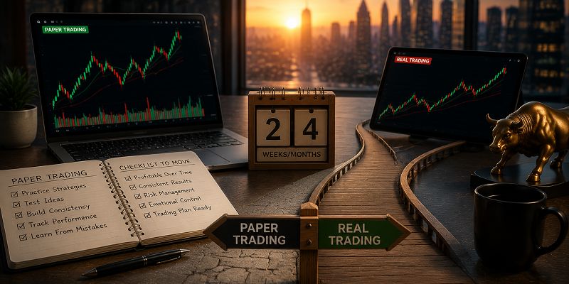 Paper Trading কী এবং কীভাবে নিরাপদে Trading Practice করবেন? 3 কতদিন Paper Trading করবেন এবং কখন Real Trading-এর দিকে এগোবেন?