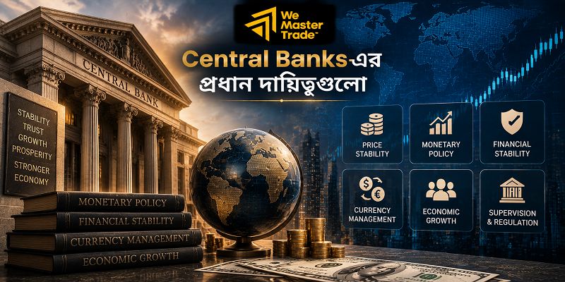 Central Banks: বৈশ্বিক অর্থনীতি ও Forex মার্কেটে কেন্দ্রীয় ব্যাংকের ভূমিকা 1 কেন Central Banks এত গুরুত্বপূর্ণ?