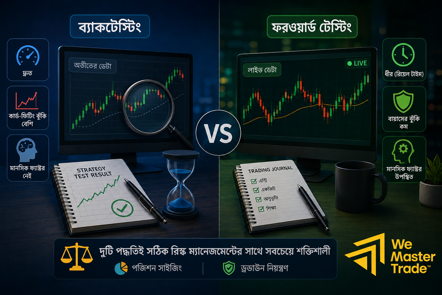 ফরওয়ার্ড টেস্টিং স্ট্র্যাটেজি: সম্পূর্ণ গাইড ট্রেডারদের জন্য 1 ফরওয়ার্ড টেস্টিং বনাম ব্যাকটেস্টিং: পার্থক্য কী