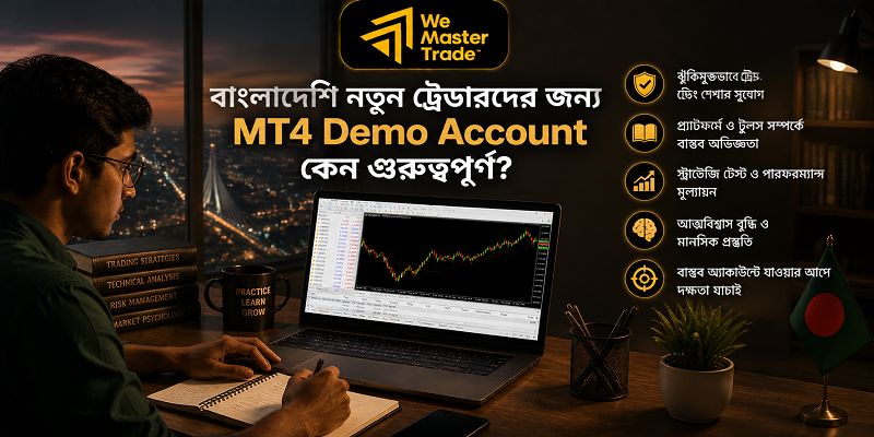 বাংলাদেশি নতুন ট্রেডারদের জন্য MT4 Demo Account কেন গুরুত্বপূর্ণ?
