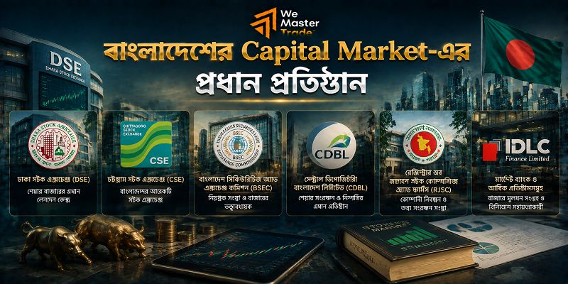 বাংলাদেশের Capital Market-এর প্রধান প্রতিষ্ঠান