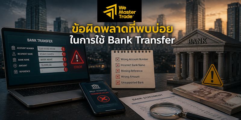 Bank Transfer Thailand คืออะไร? คู่มือการโอนเงินผ่านธนาคารสำหรับคนไทย 5 ข้อผิดพลาดที่พบบ่อยในการใช้ Bank Transfer