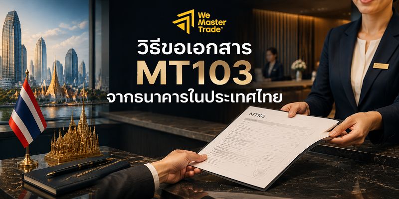 MT103 SWIFT คืออะไร? คู่มือโอนเงินระหว่างประเทศ 3 วิธีขอเอกสาร MT103 จากธนาคารในประเทศไทย