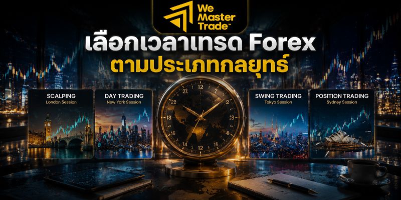 เลือกเวลาเทรด Forex ตามประเภทกลยุทธ์