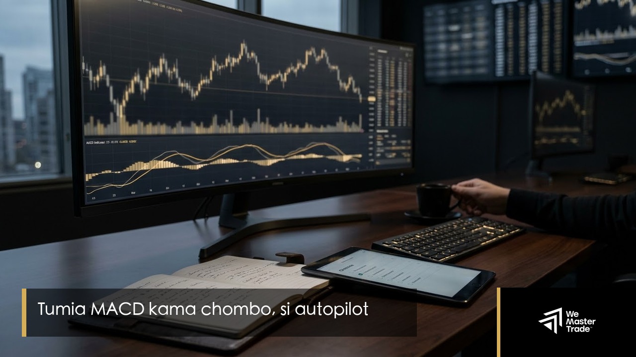 Tumia MACD kama chombo, si autopilot