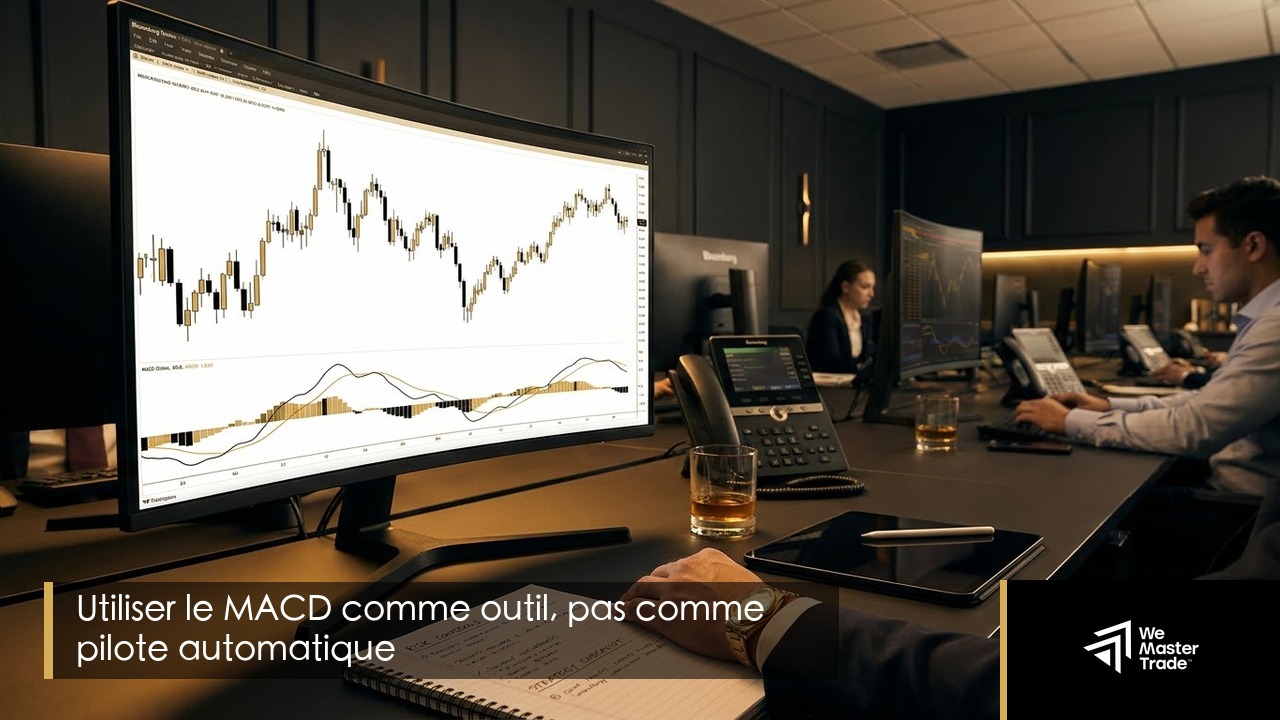 MACD : comprendre l'indicateur et l'utiliser sans surinterpreter les signaux 4 Utiliser le MACD comme outil, pas comme pilote automatique