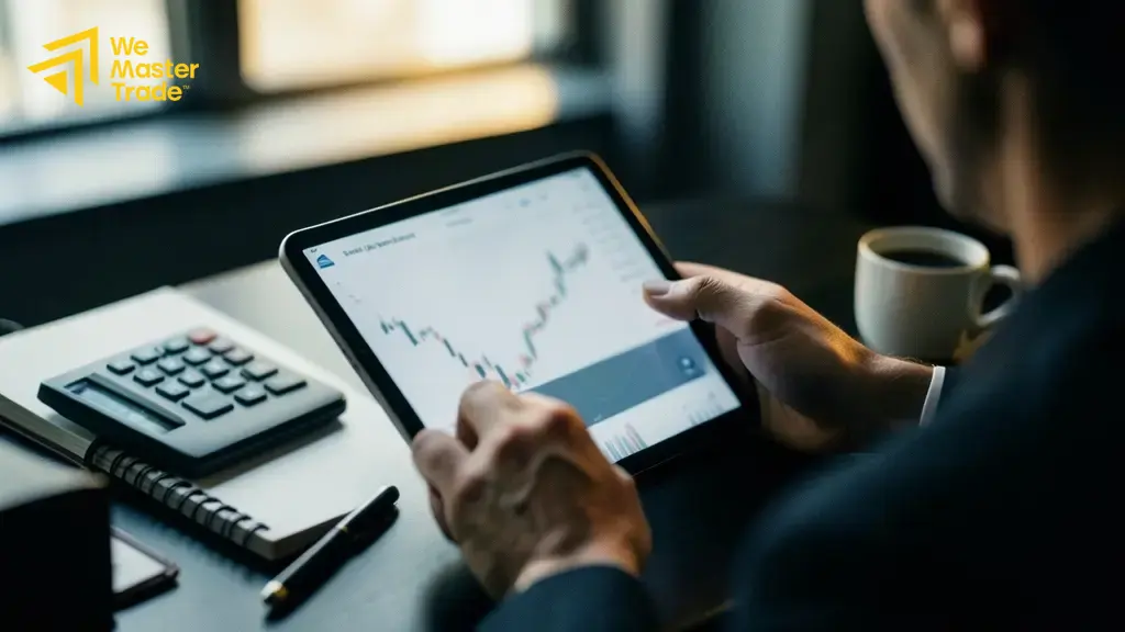 Perbandingan garis EMA dan SMA untuk strategi scalping