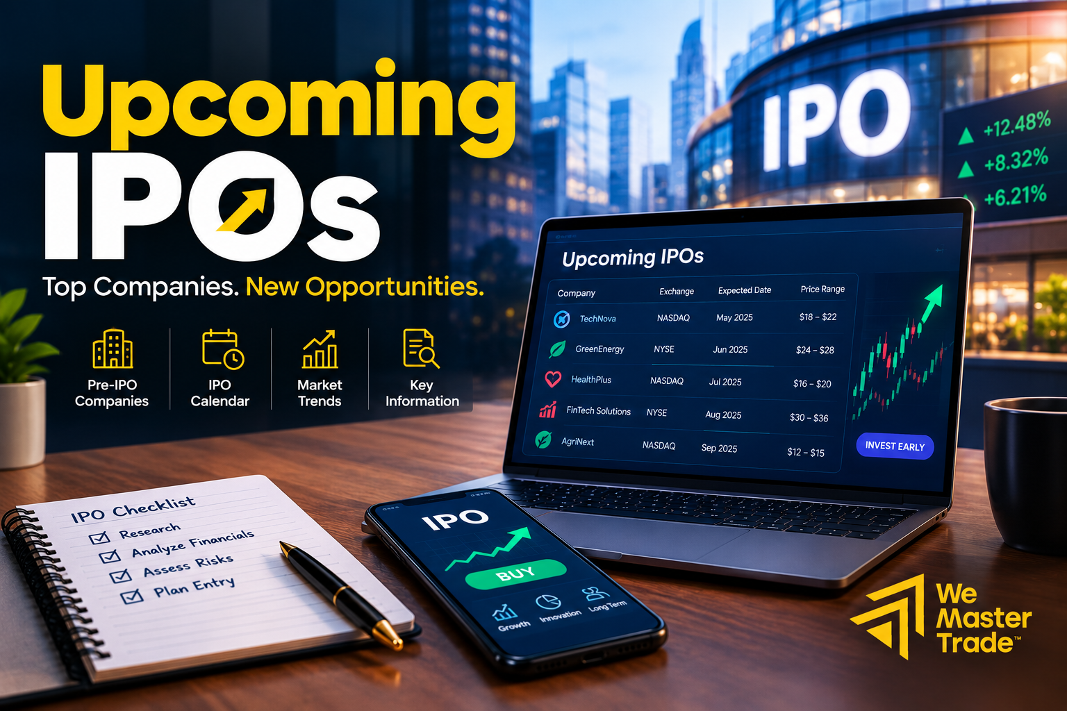 Upcoming IPOs 2026: Quais IPOs Estão a Caminho e Como Negociá-los 1 Upcoming IPOs
