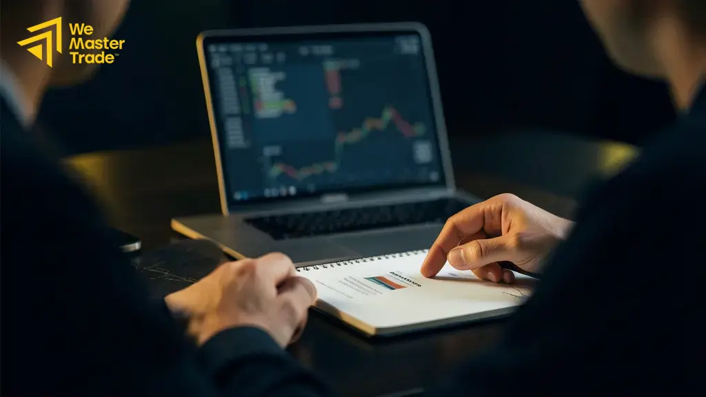 Weighted Moving Average: Pengertian, Rumus, dan Contoh Perhitungan 3 Garis weighted moving average pada grafik harga untuk membaca tren